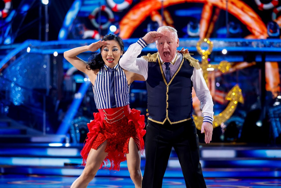 Les Dennis and Nancy Xu have been eliminated from Strictly