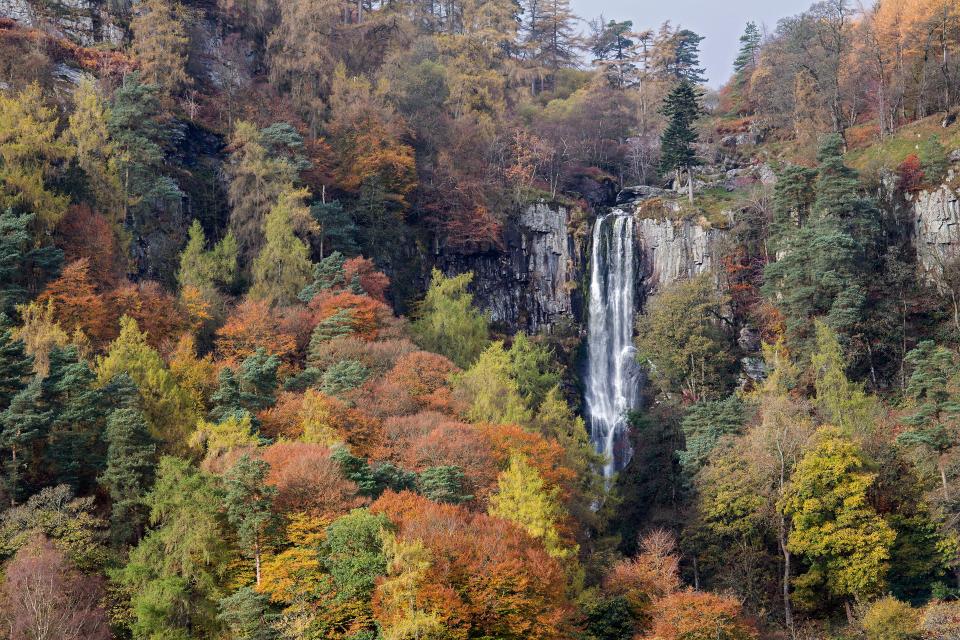 The waterfall is said to have inspired JRR Tolkien when he wrote Lord of the Rings