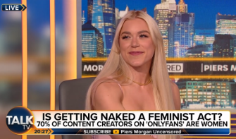 Elle Brooke defended her line of work on Piers Morgan Uncensored