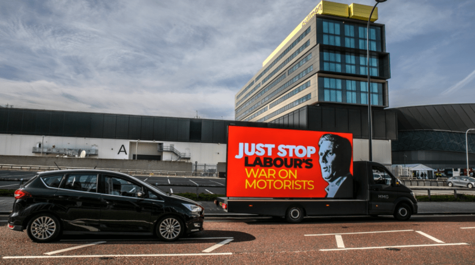 Drivers urge Labour to end its "war on motorists"