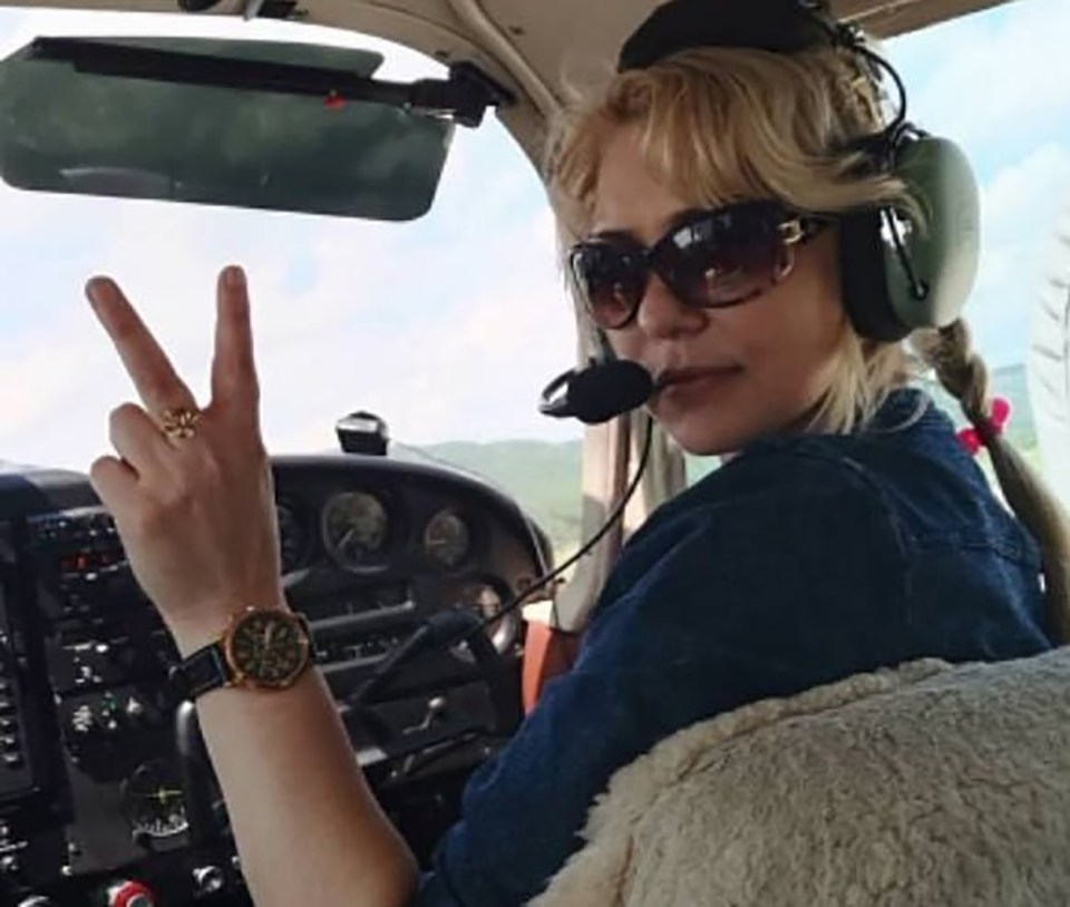 The pilot's wife Inna Kuzminov was smuggled out of Russia with their children and are safely in Ukraine