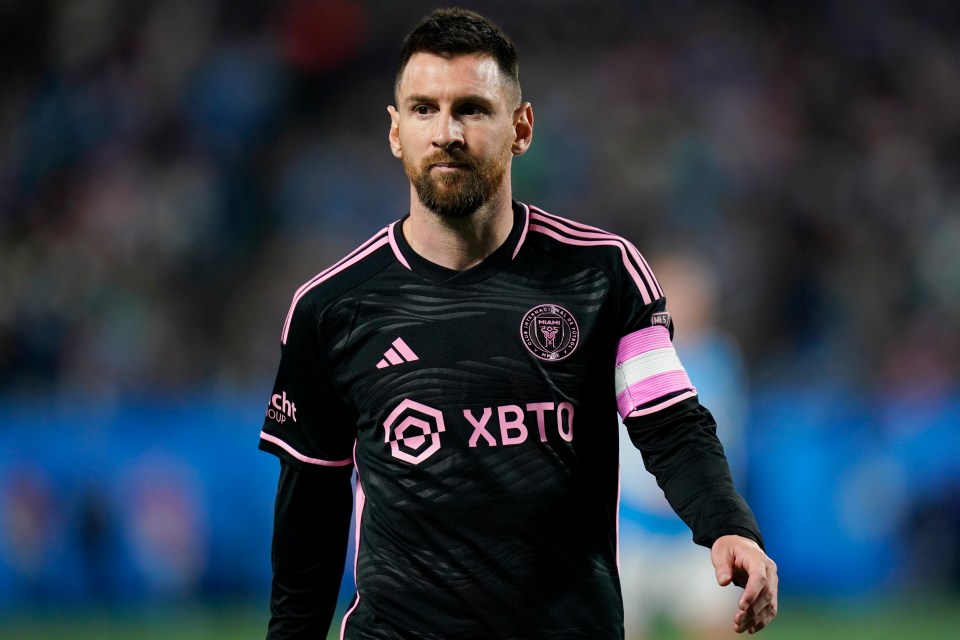 Messi now plays for Inter Miami in MLS