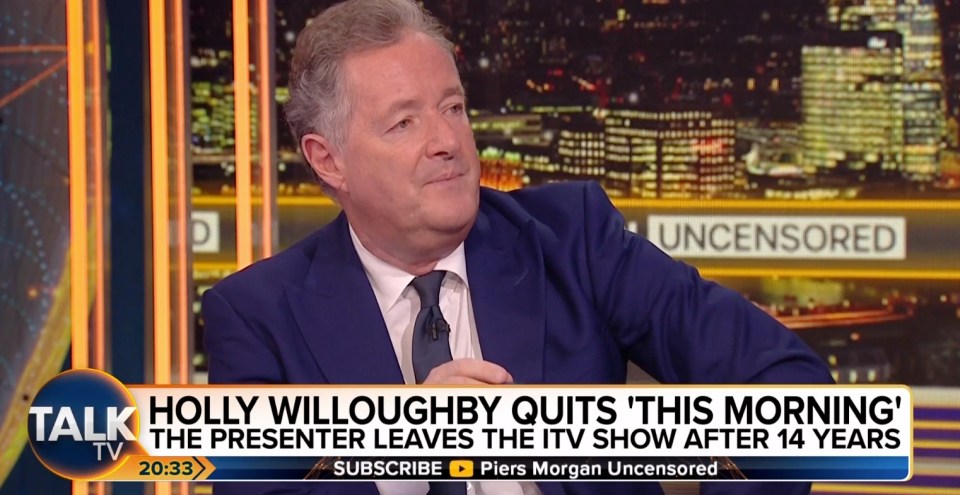 Ex-Good Morning Britain co-host Piers said threats could be 'terrifying'