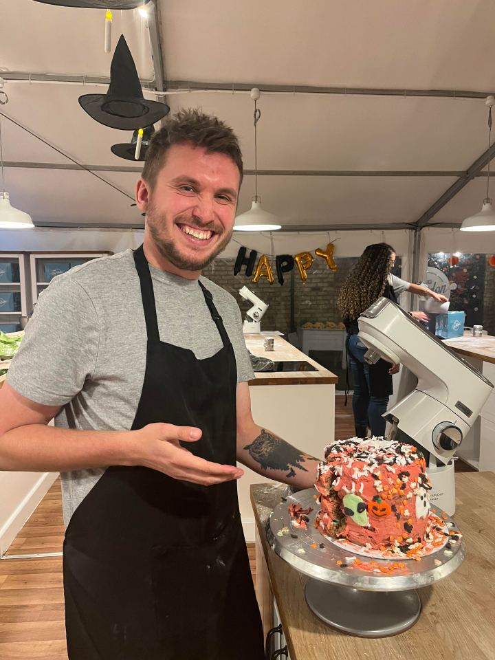 At the end of the 90 minutes, our bakes were judged by a Head Baker