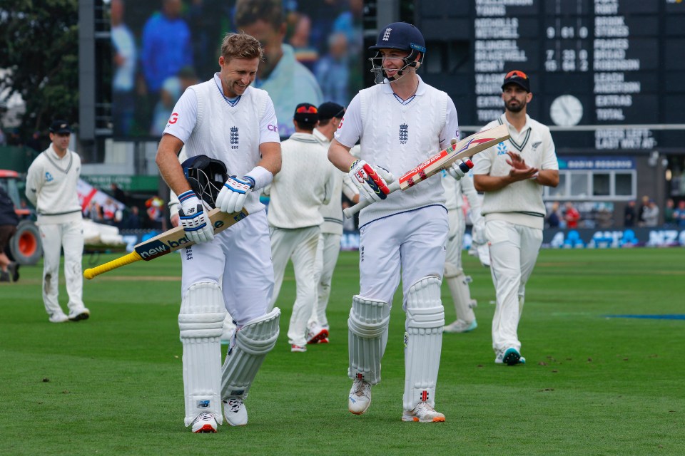 Joe Root and Harry Brook both signed three-year deals