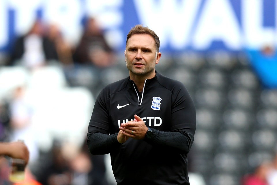 John Eustace was sacked by Birmingham this week