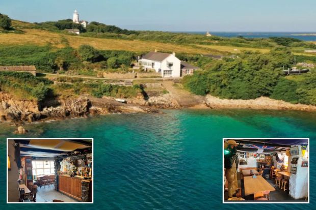 The Turks Head pub on the Isles of Scilly is up for sale