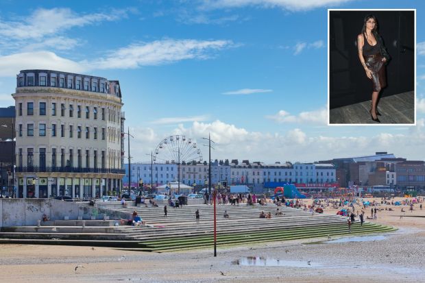 Seaside town of Margate, on the north coast of Kent