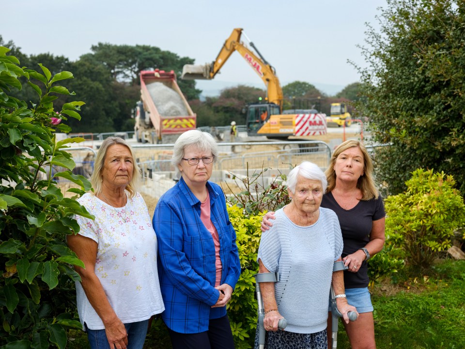 Judy Stevens, Hilda Blacklaw, Beatrice and daughter Sarah Alcock are also concerned