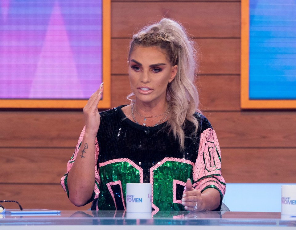 Katie Price has opened up on her future on Loose Women