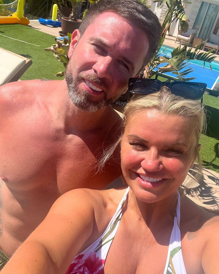 Kerry is currently on holiday with her fiance Ryan