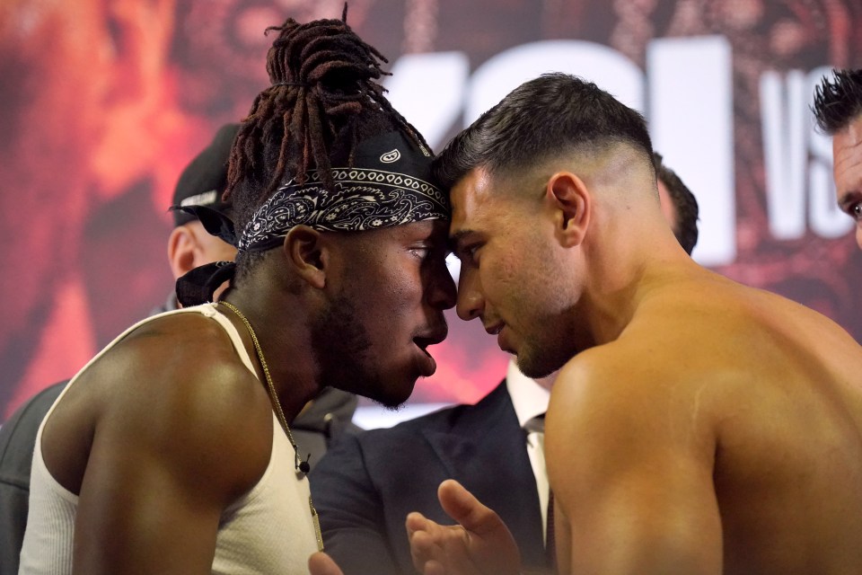 KSI and Tommy Fury are finally set to do battle on Saturday night