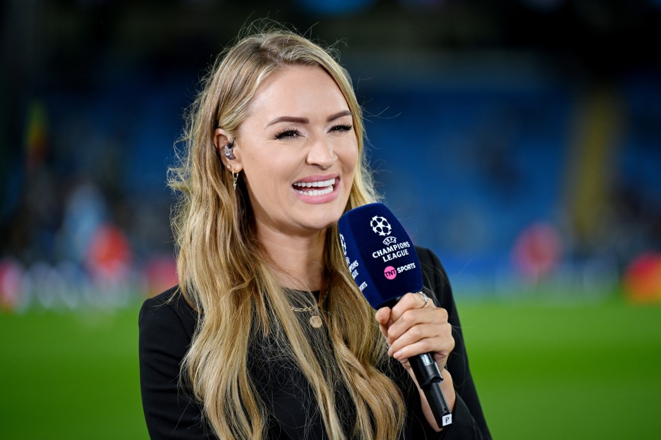 She has become TNT Sports’ main Champions League anchor this season and will cover Newcastle’s trip to PSG tonight