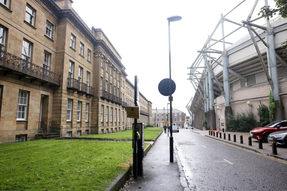 David lives in the shadow of Newcastle's home ground St James' Park