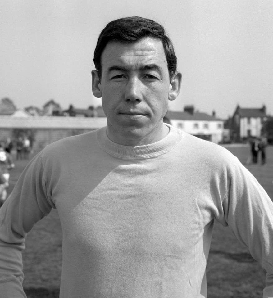 Goalkeeper Gordon Banks helped the Three Lions to the 1966 World Cup