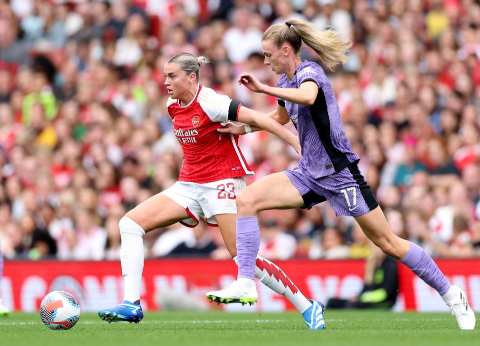 Arsenal's trip to Man United could see Alessia Russo in action against her old club in for the first time since her departure in July