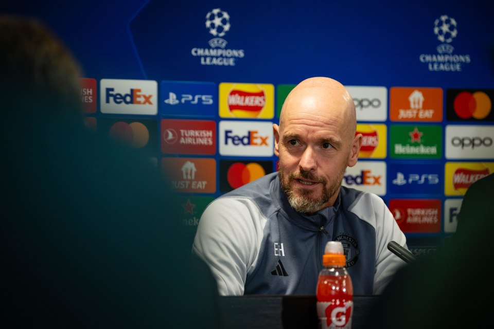 Erik ten Hag has committed to playing on the transition rather than adopting a more possession style of play