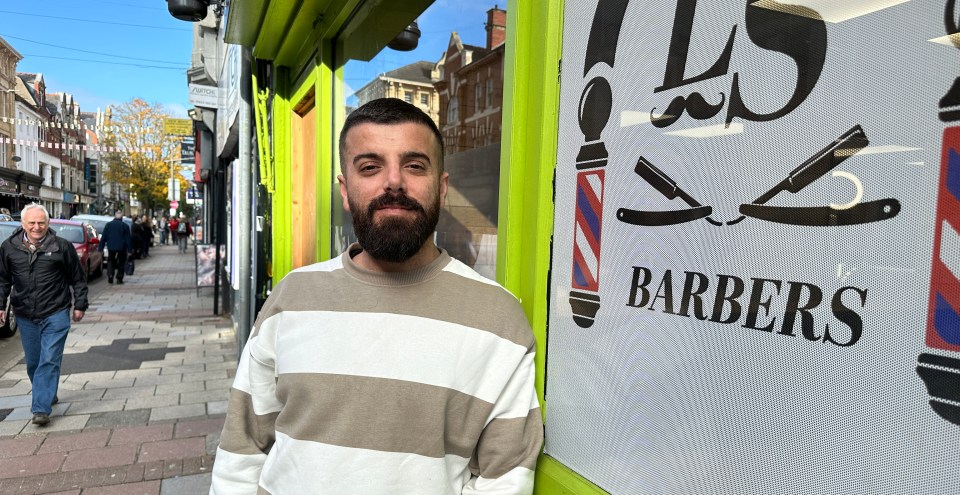 Barber shop manager Luke Sura says the city is going downhill