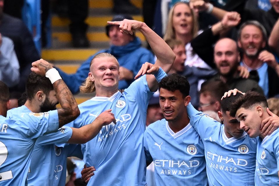 City are looking to pick up where they left off after beating Arsenal to the title last season