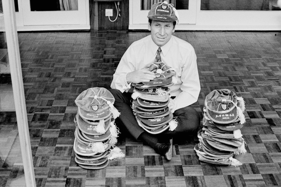 Sir Bobby earned more than 100 caps for England and scored 49 goals for his country