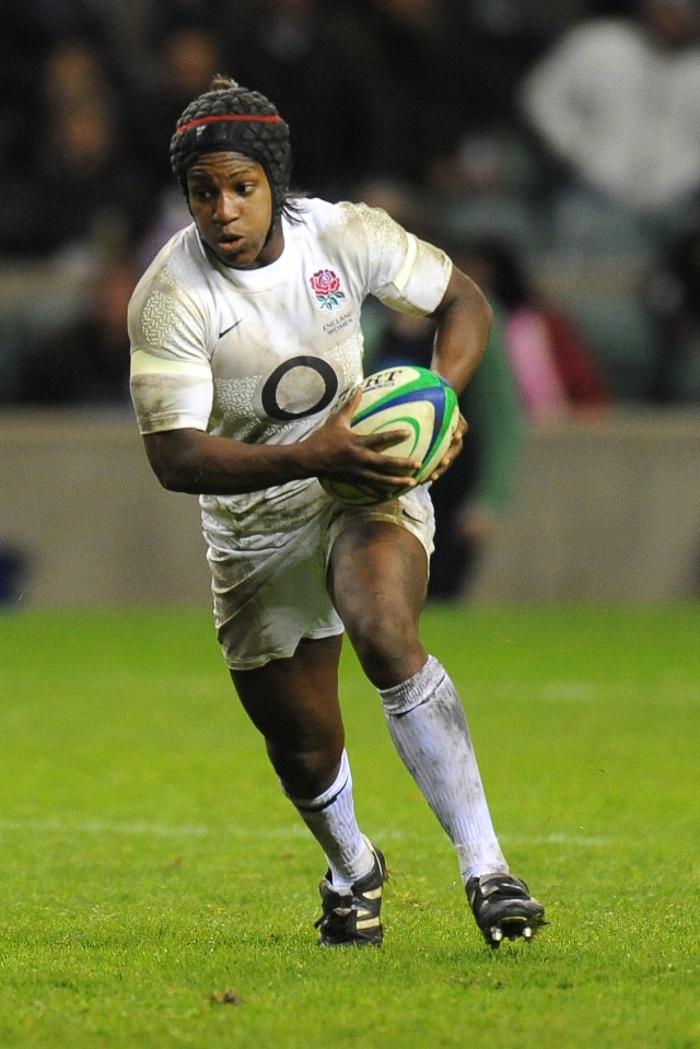 Maggie Alphonsi won the Rugby World Cup with England in 2014