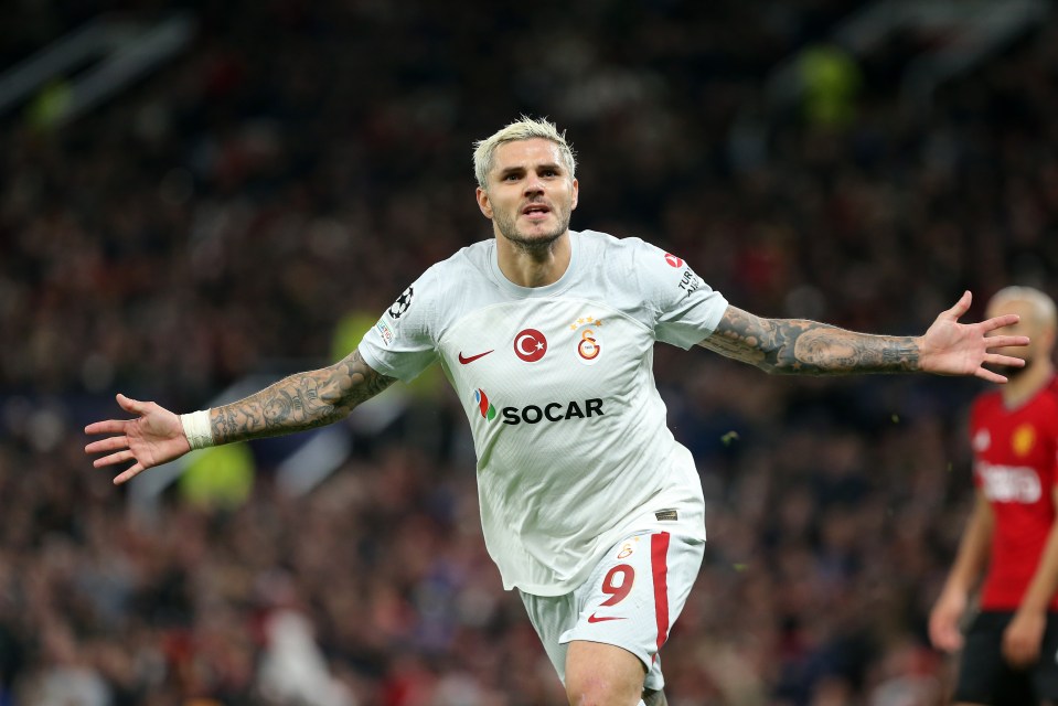 Mauro Icardi scored the winner for Galatasaray versus Man Utd