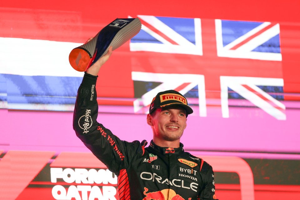 The Qatar GP was won by Max Verstappen, a day after he became world champ for the third year in a row