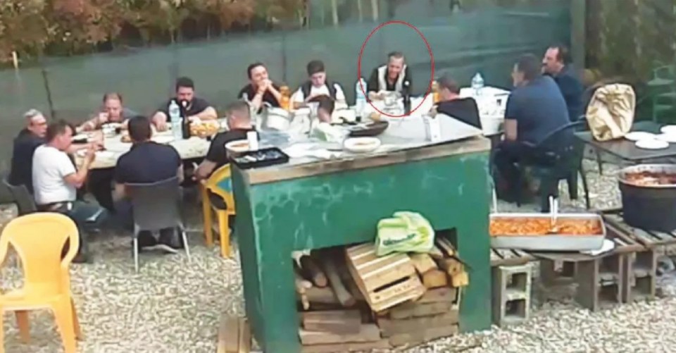 Italy's biggest mafia bosses were spotted in a secret dinner with pasta and wine