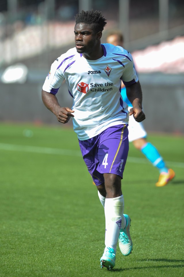 Micah Richards spent one season at Fiorentina