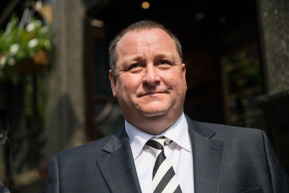 Some fans think Howey looks like former Newcastle owner Mike Ashley