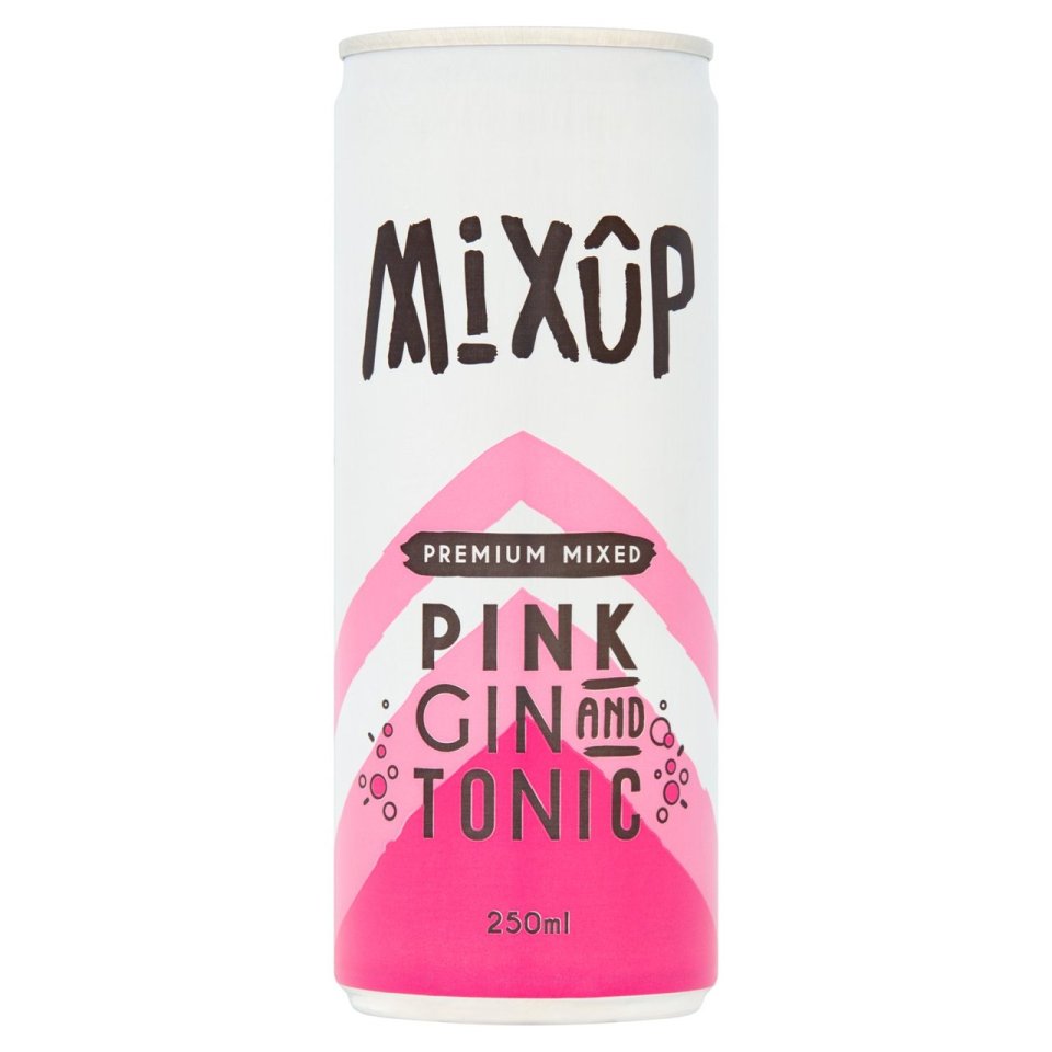 The four-per-cent alcohol volume in the Mix Up Pink is noticeably lower than a few of the other cans