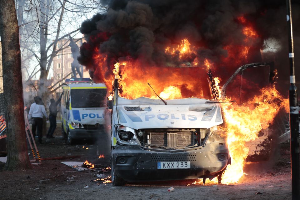 Police have been patrolling Sweden's streets amid gang warfare violence