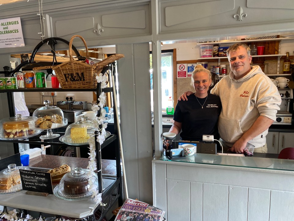 Corrie's Simon Gregson and wife Emma have seen their award-winning Morley Tea Rooms threatened by a new development