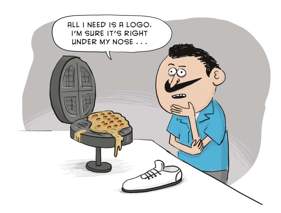 Nike trainers owe their success to pouring liquid rubber on a waffle-maker