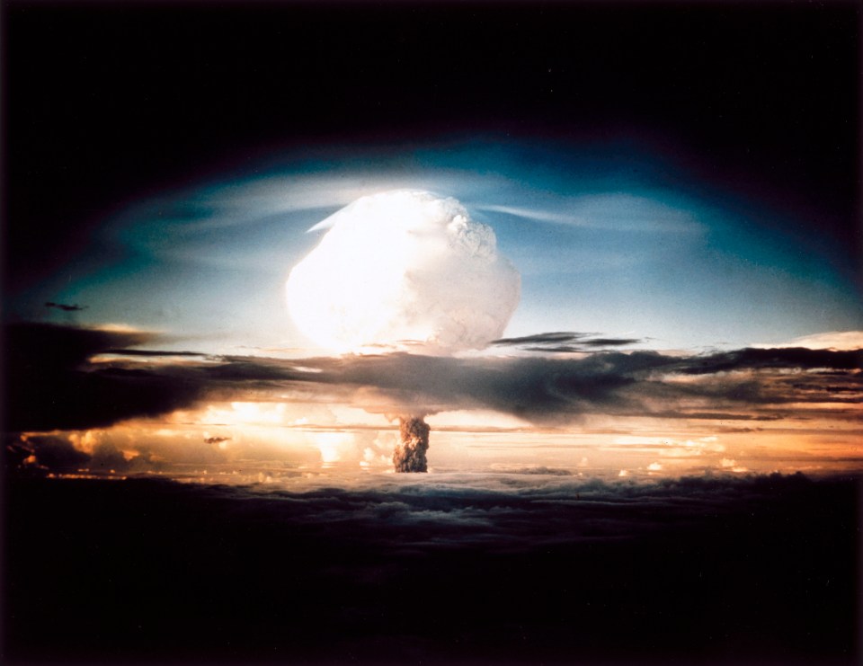 Nearby Bikini Atoll is known for being the site of breakthrough Atom bomb tests