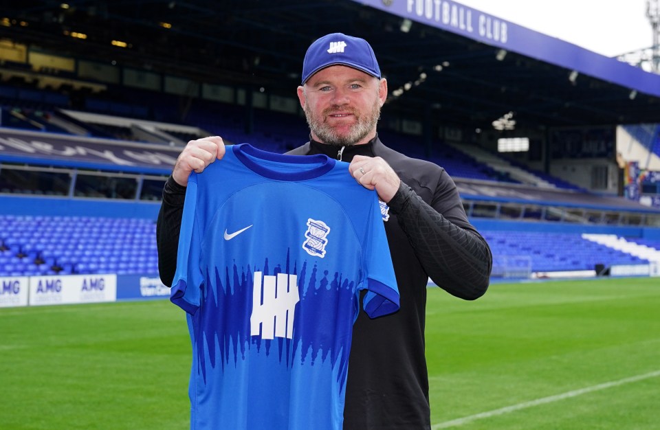 The England legend was appointed as Birmingham manager on Wednesday