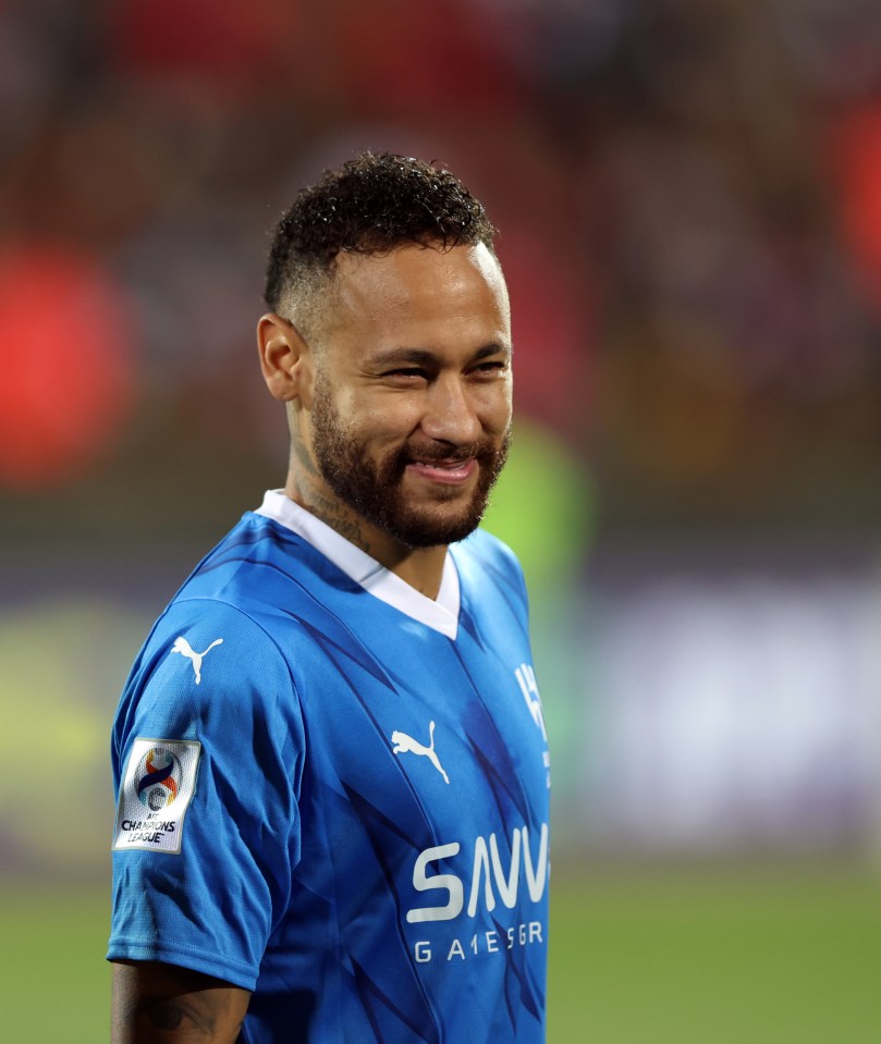 Neymar is one of four Saudi Pro League players in the top 10