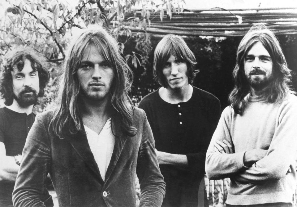 Pink Floyd... Nick Mason, David Gilmour, Roger Waters and Richard Wright