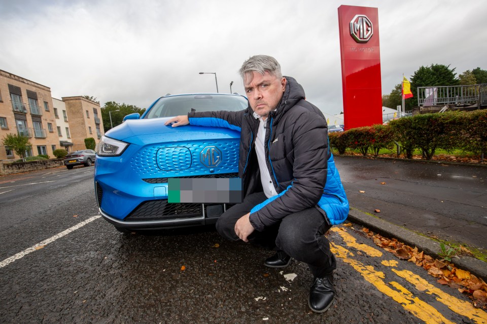 Brian was 'kidnapped' by his electric car