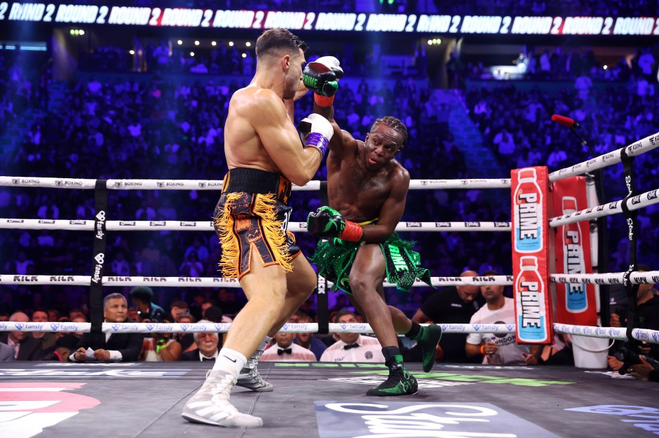 Tommy Fury turned in a less-than-impressive display against KSI