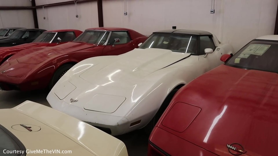 The secret stash has sent car lovers into a frenzy