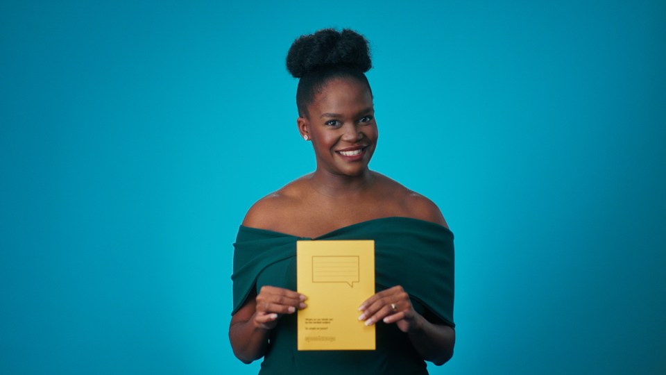 Oti Mabuse is supporting ITV’s Britain Get Talking campaign to help kids’ mental health