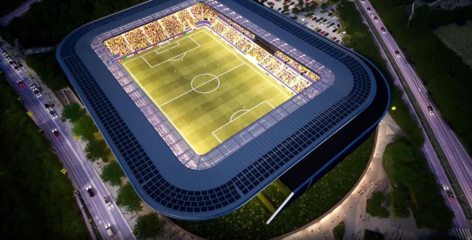 The new stadium will seat 16,000 fans