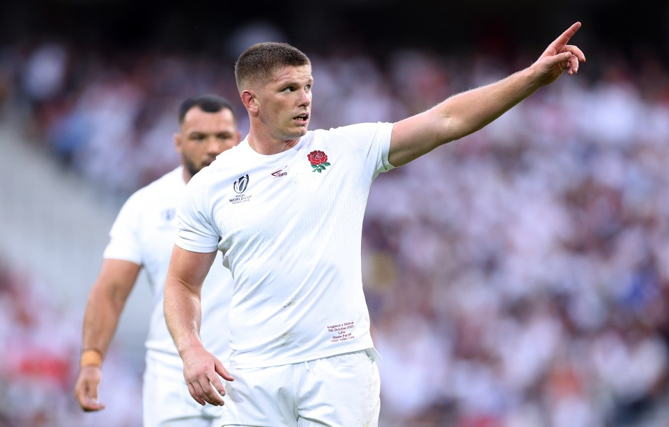 Owen Farrell is an England Rugby Union legend