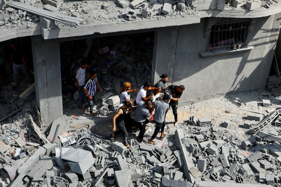 The entire Gaza strip has been under intense bombardment from Israeli forces