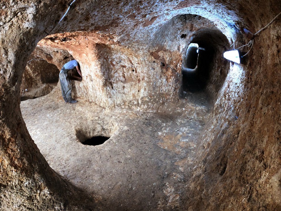 The excavation of Sarayini has been ongoing for two years due to its sheer size