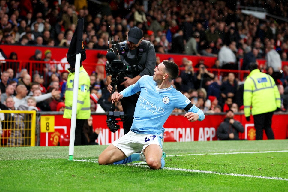 Phil Foden put the cherry on the cake as Manchester City destroyed Man Utd.