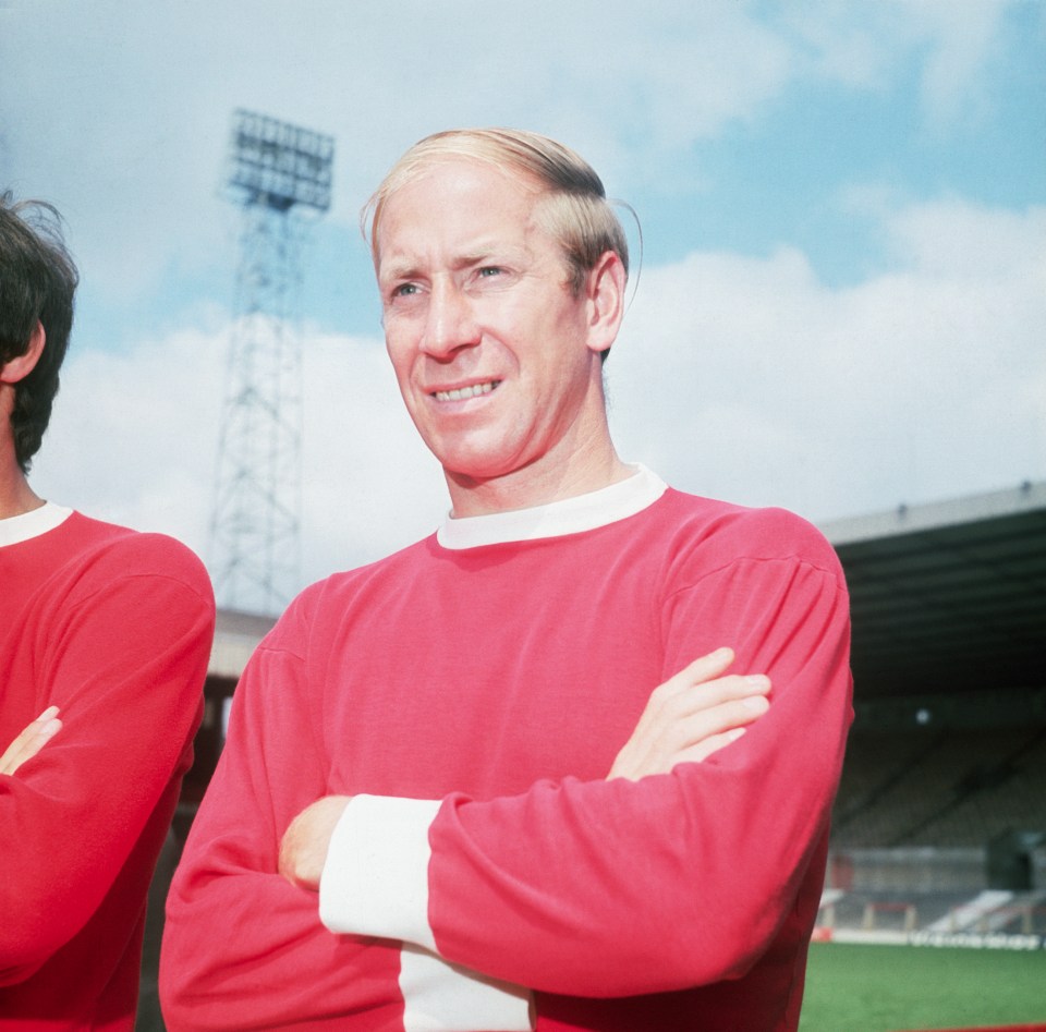 Sir Bobby has been hailed as the greatest ever English footballer