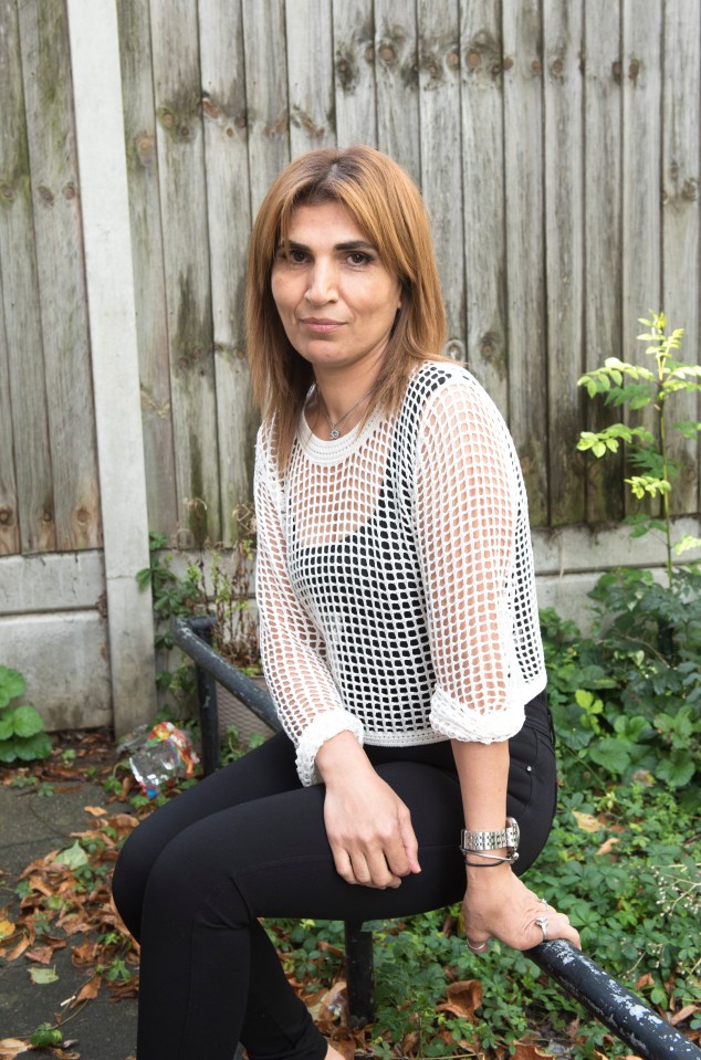 Leila Siringeul, 44, has put up CCTV to stop people from doing drugs at her doorstep