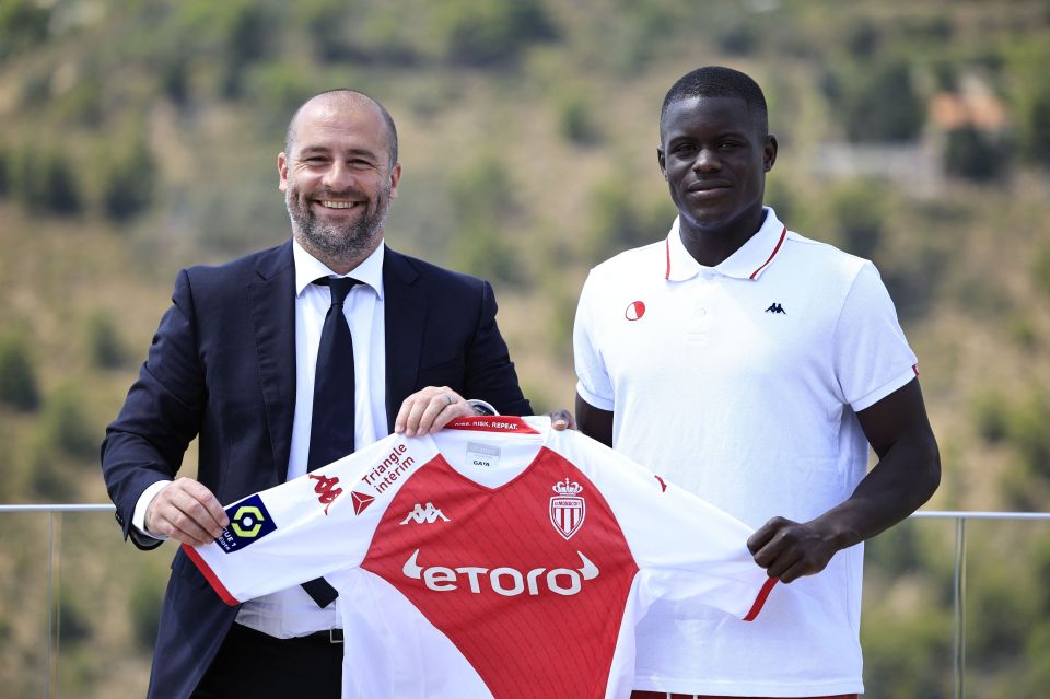 Mitchell is credited with scouting some of the best young talent in the world, pictured here with Chelsea loanee Malang Sarr